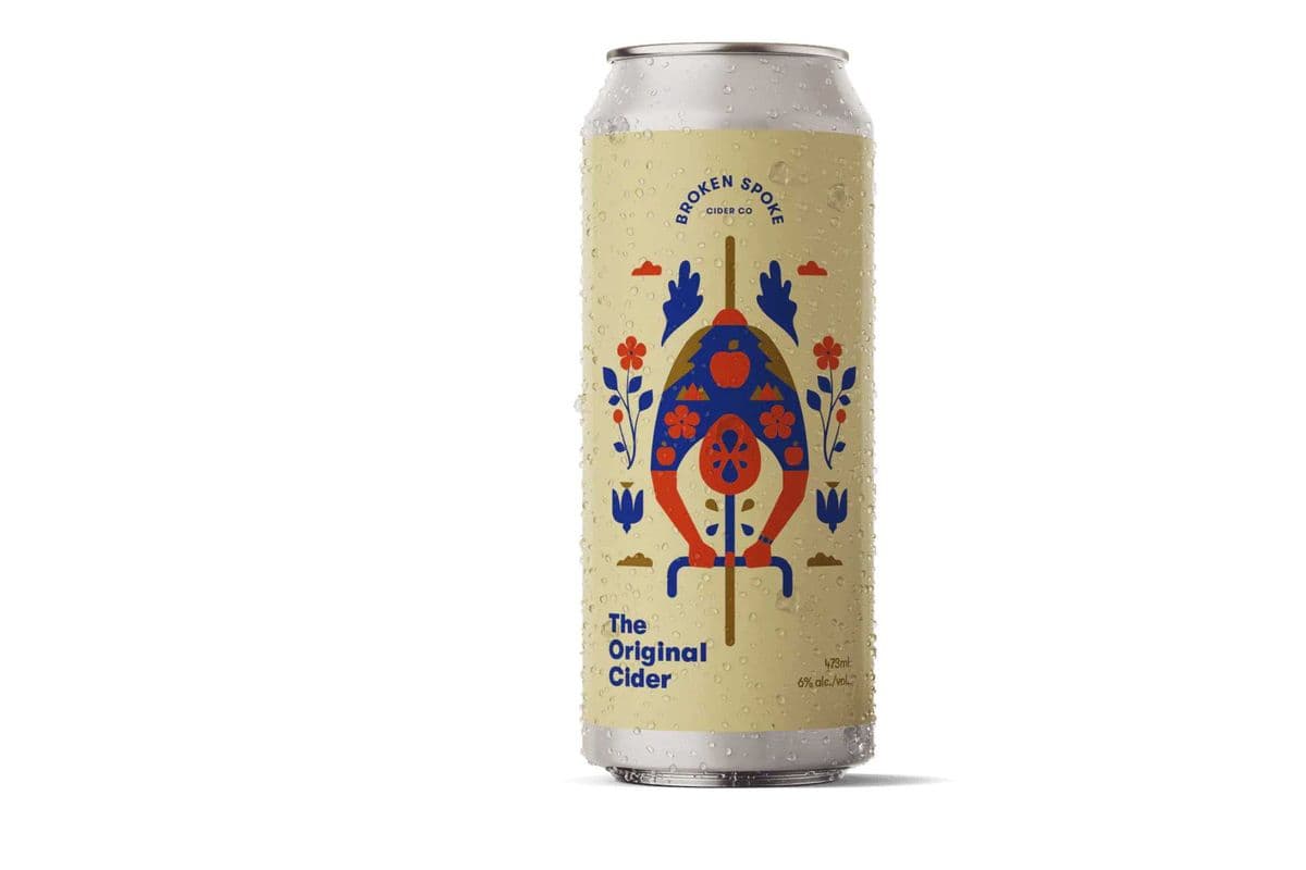 THE ORIGINAL CIDER- BROKEN SPOKE SYC (6 x 355ml)