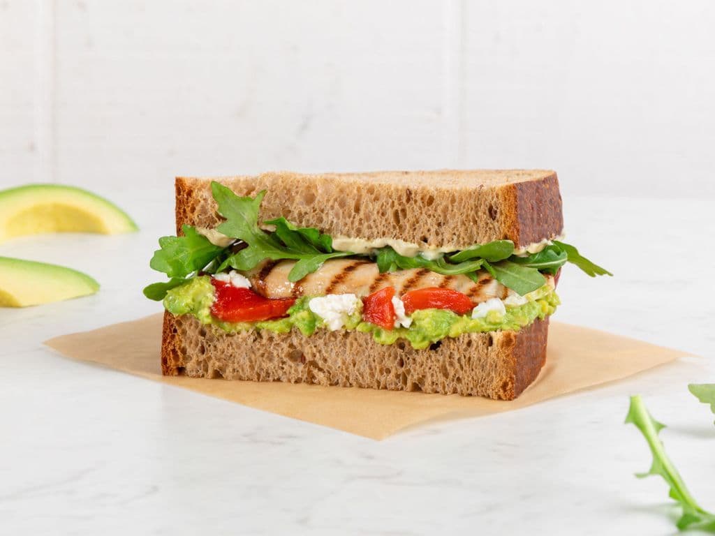 Grilled Chicken and Avocado Sandwich