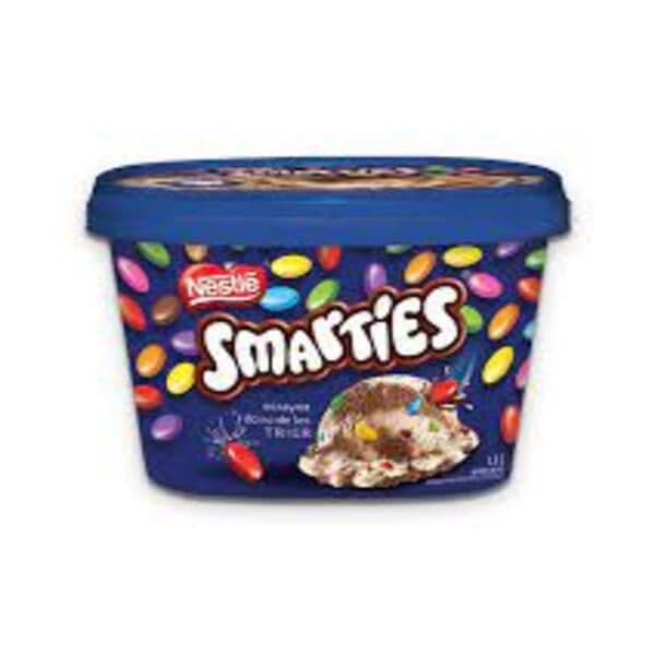Nestle Smarties Crème glacée 1,5L / Nestle Smarties ice cream 1,5L