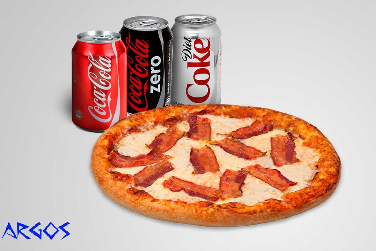 Large Pizza + 3 Drinks
