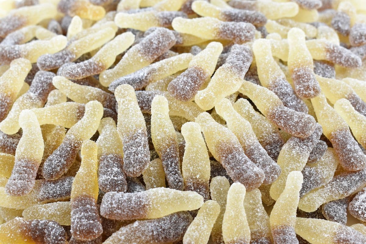 Bouteilles de coke surette (170 g)