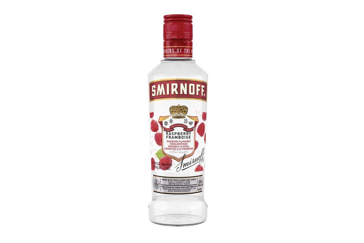 Smirnoff Raspberry 375ml (1 x 375ml)