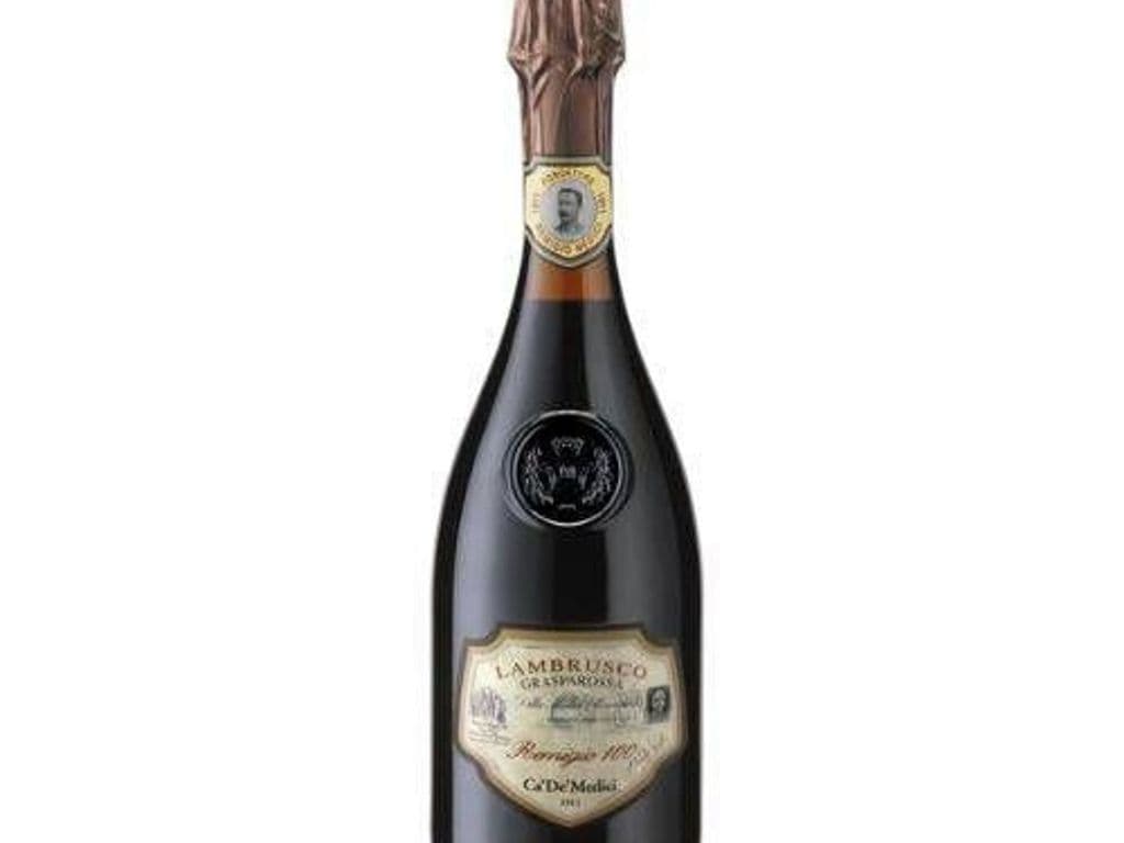 Lambrusco Grasparossa, 'Remigio 100', Ca' De' Medici, Italy (11% ABV)