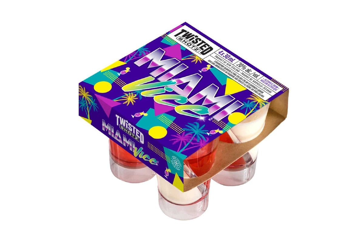 Twisted Shotz Miami Vice (4 x 30ml)