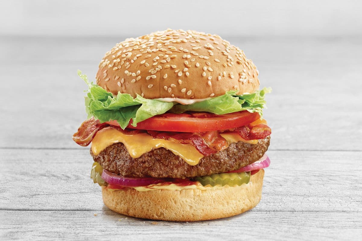 Cheddar Bacon Uncle Burger