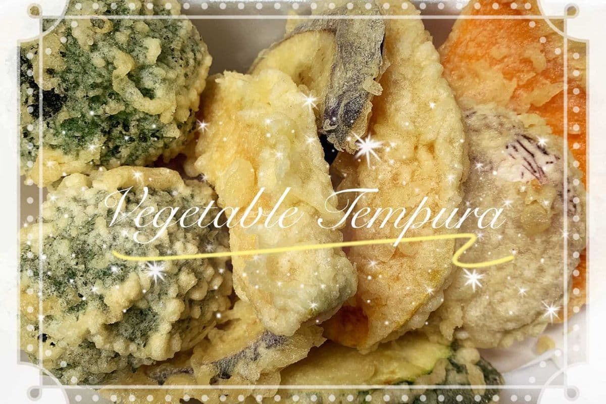 6. Vegetable Tempura (10pcs)