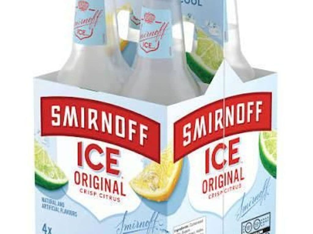 SMIRNOFF ICE Bottle, 4 x 330ml