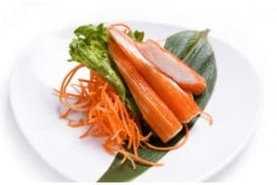 J8. Kani Sashimi (3 pcs)
