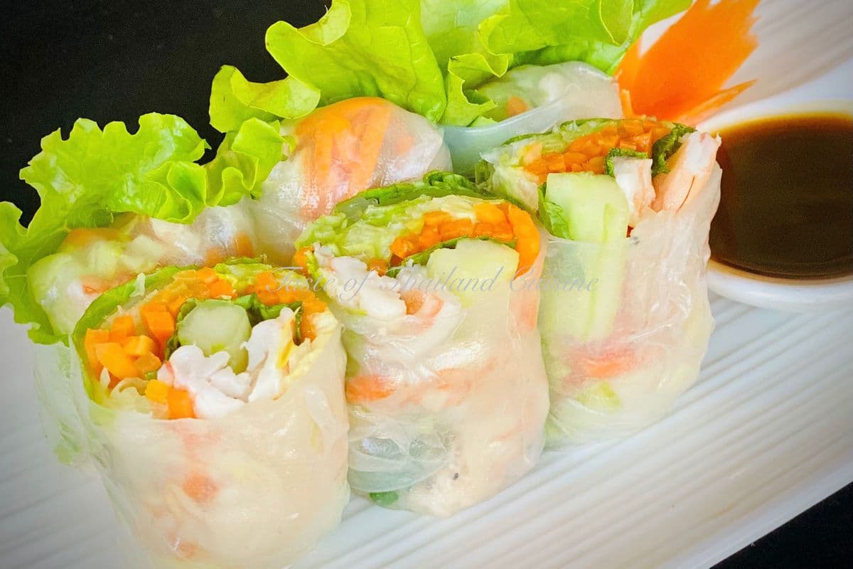 Shrimp Fresh Rolls (3 pcs)