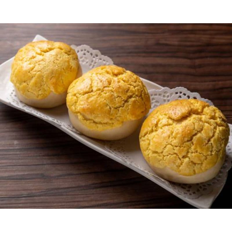 73. Baked BBQ Pork Buns (3 pcs)
