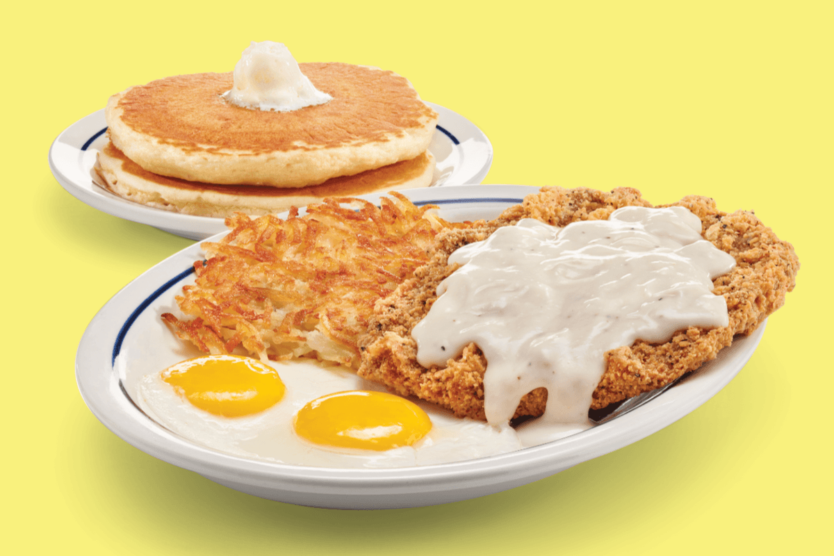 Country Fried Steak & Eggs