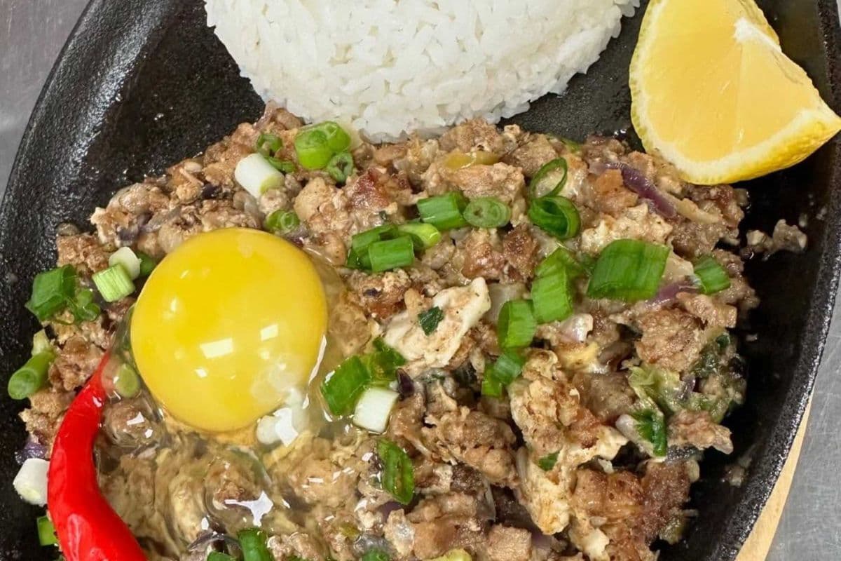 Sisig Meal for 1 (with Rice) (Good for 1 Person)