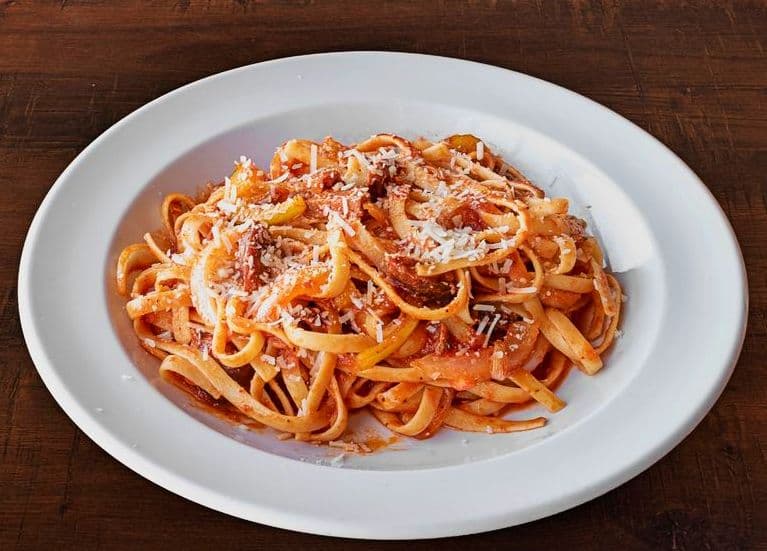 Sausage Pepper Linguine