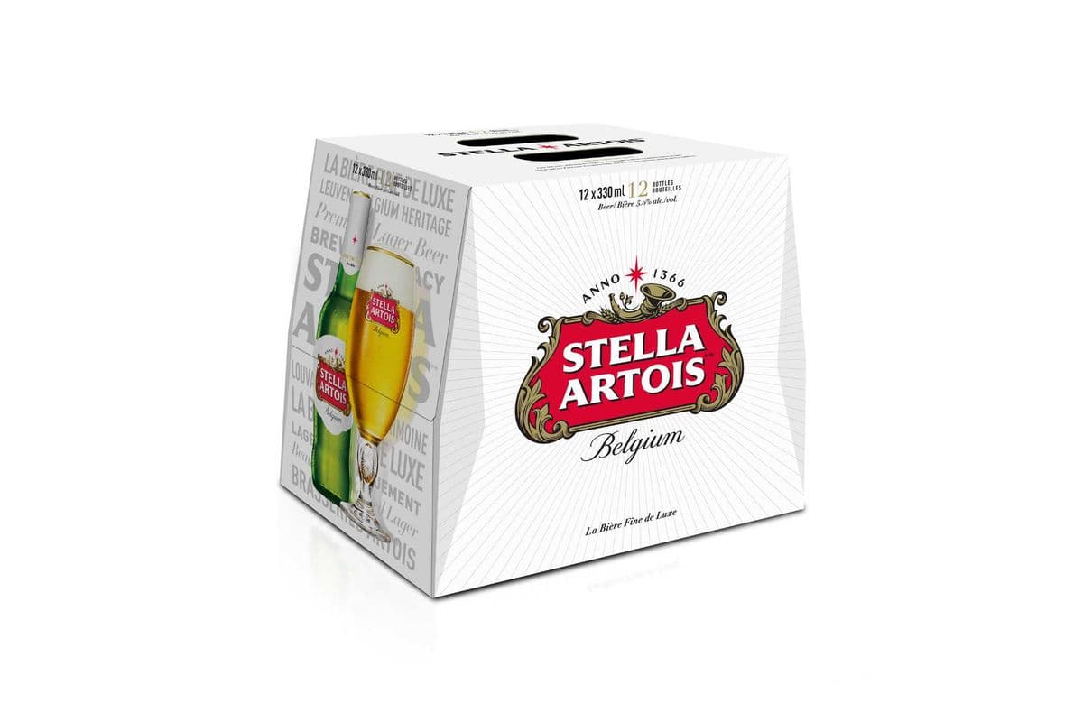 Stella Artois (12 x 330 ml bottles)