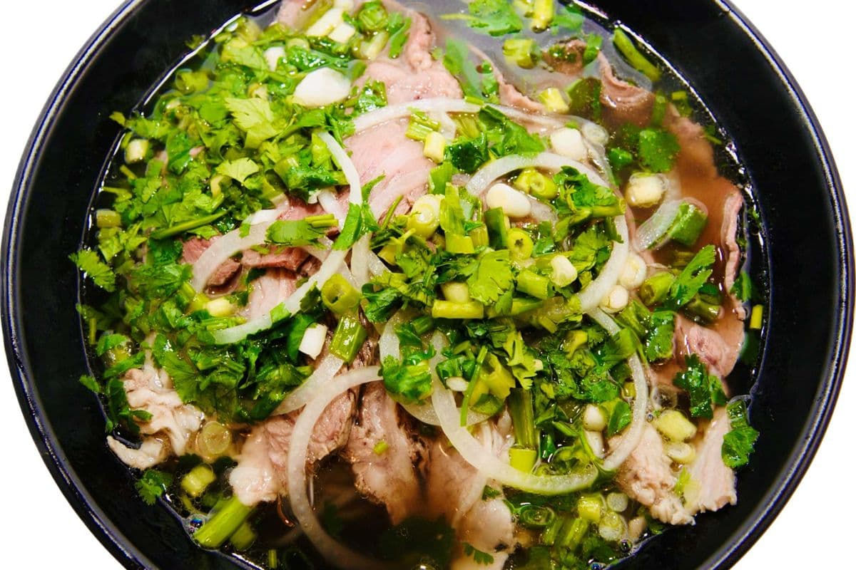 16. Rare Beef Noodle Soup