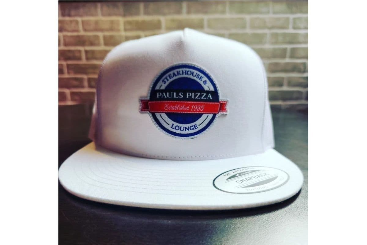 White Snapback Hat