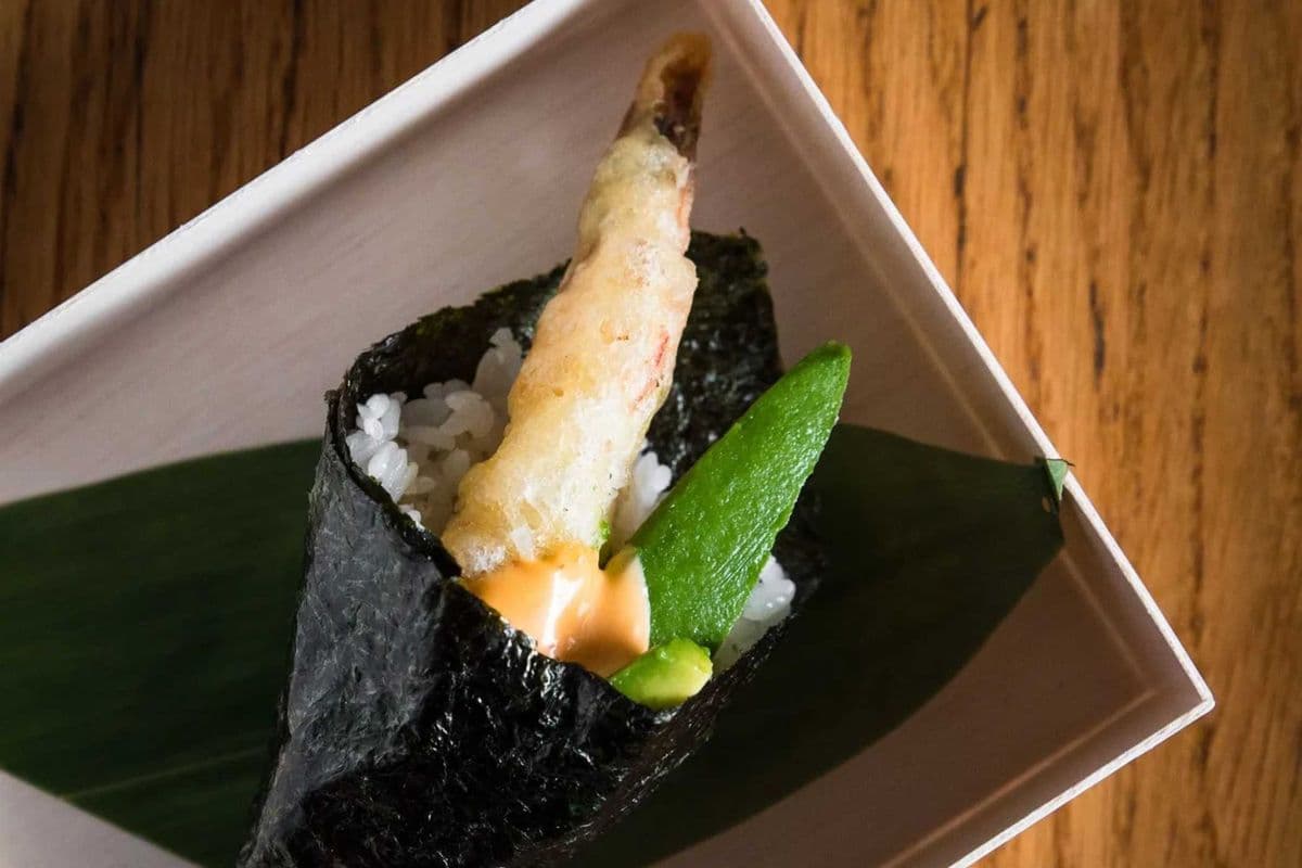 Tempura Shrimp Hand Roll