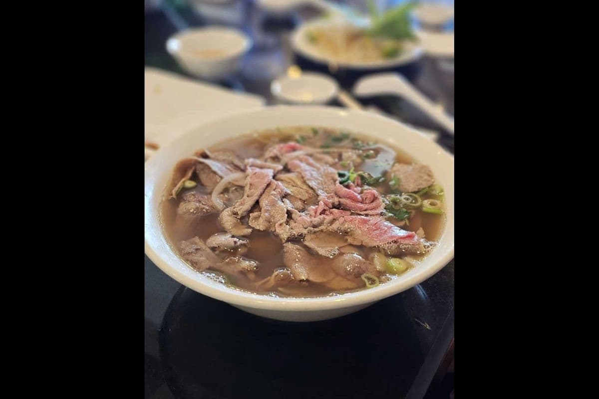 3. Steak and Meat Balls Pho
