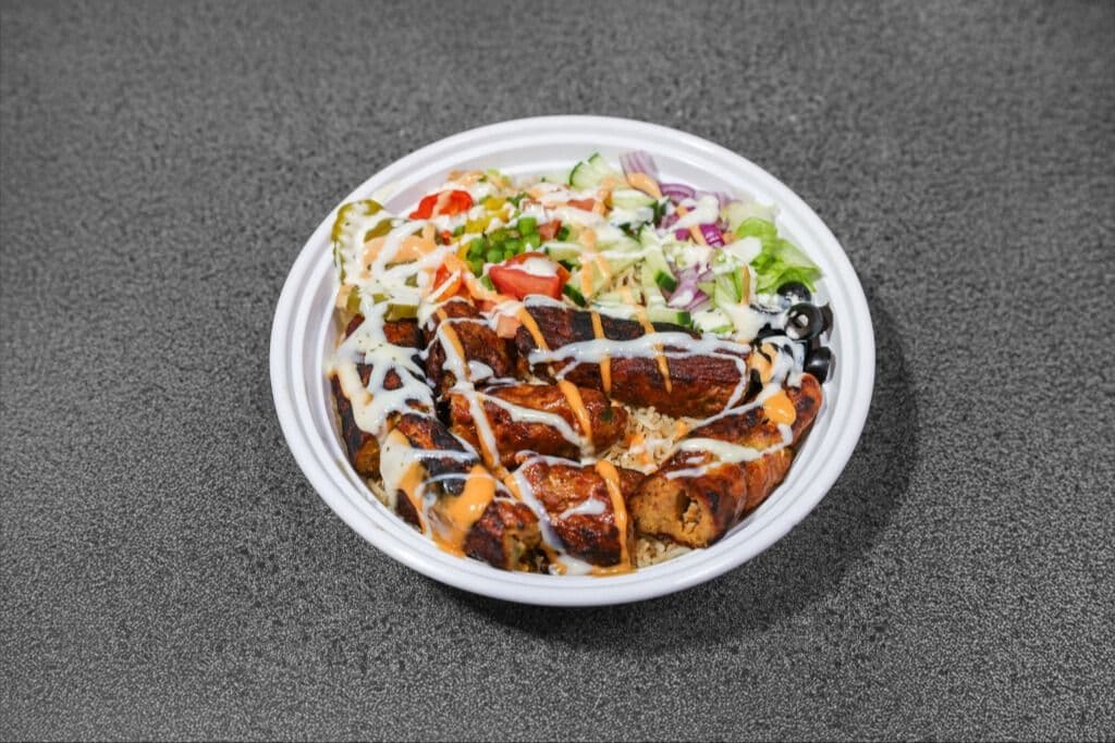 Chicken on Salad