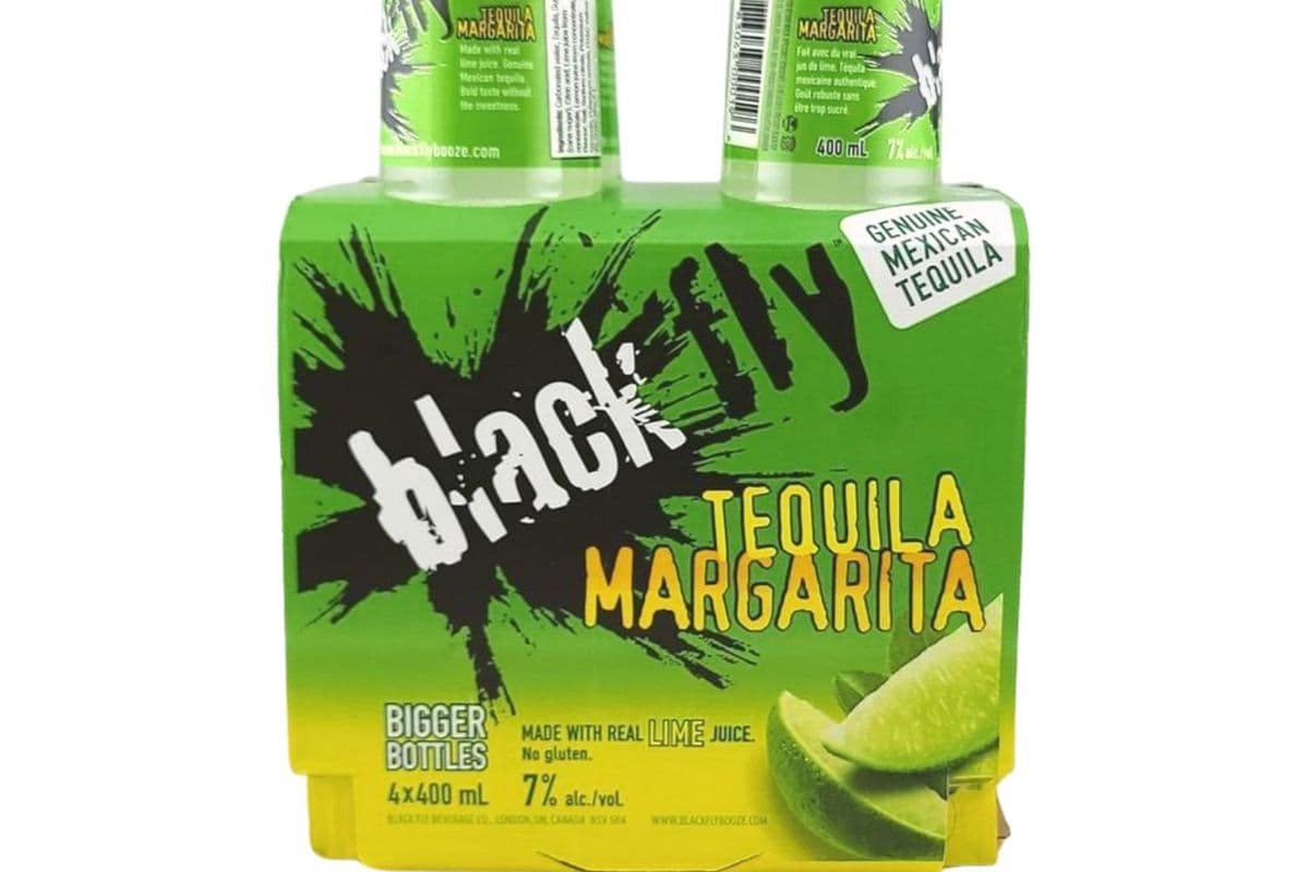 BLACK FLY TEQUILA MARGARITA 4PK (4 x 400ML)