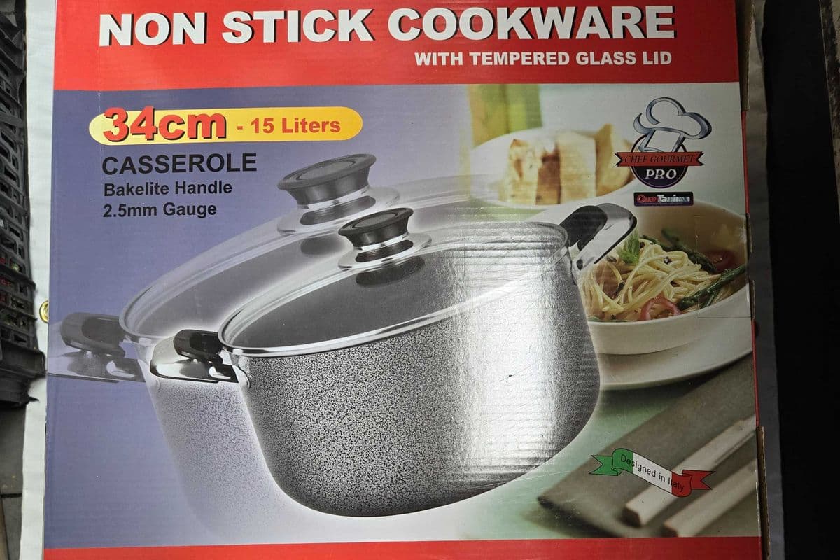 CASSEROLE 34 CM 15 LITRES