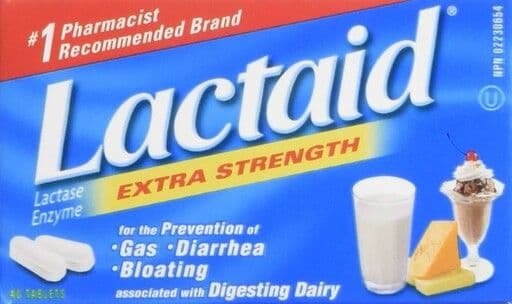 Lactaid Extra Strength Chewable Tablets (40 ct)