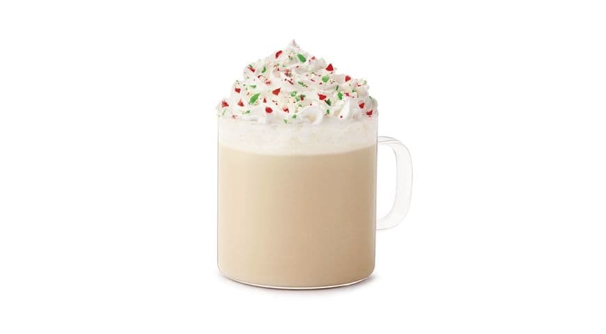 Large Candy Cane White Hot Chocolate