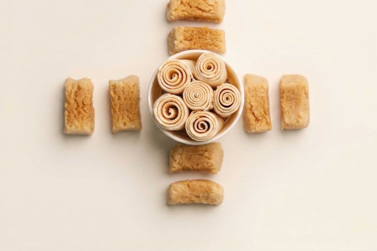 Mava Barfi Premium Rolled Ice Cream