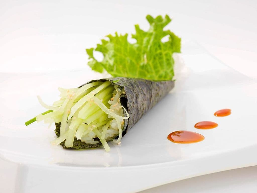 87H.Cucumber Hand Roll