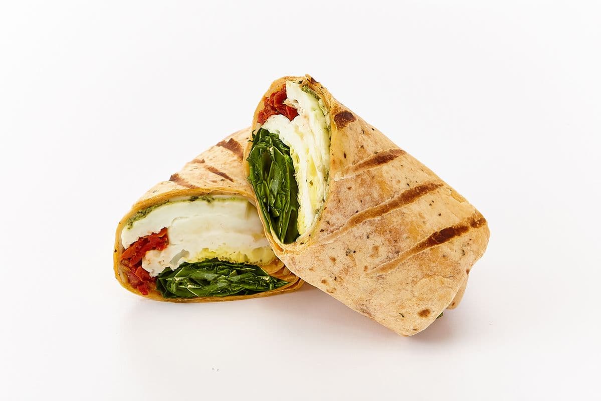 Wrap déjeuner végétarien / Vegetarian Lunch Wrap