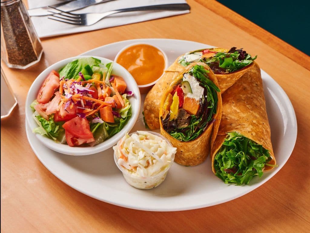 Grilled Veggie Wrap**
