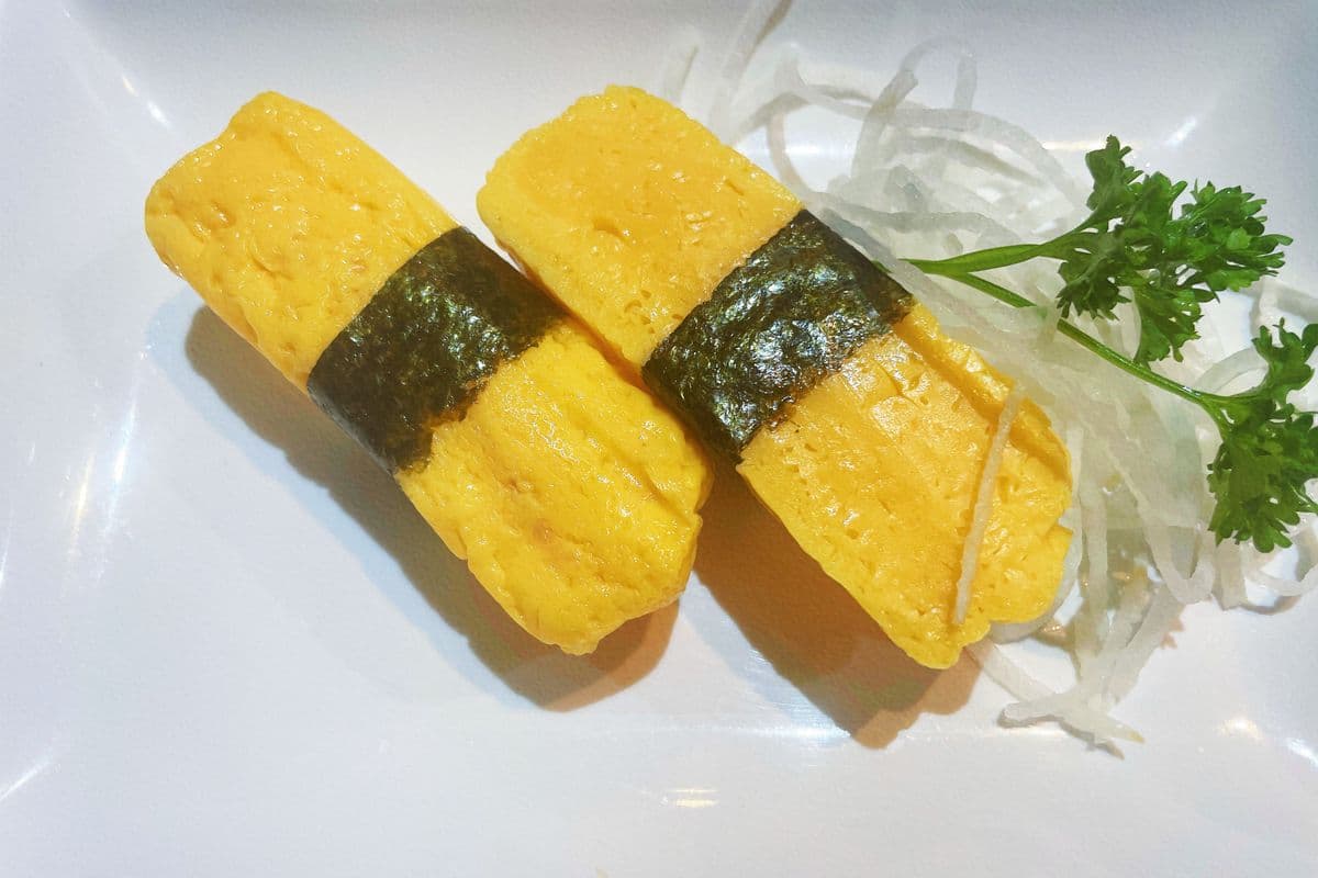 Egg (Tamago) Sushi (2 Pcs)