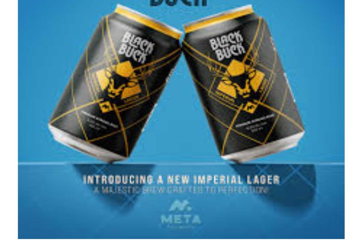 METAS BLACK BUCK STRONG BEER 15 CANS (15 x 15*355ML)