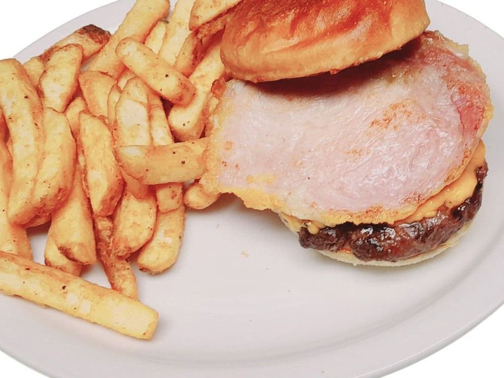 Back Bacon Cheddar Burger