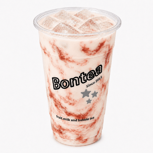 Strawberry w/Fresh Milk / 草莓鲜奶