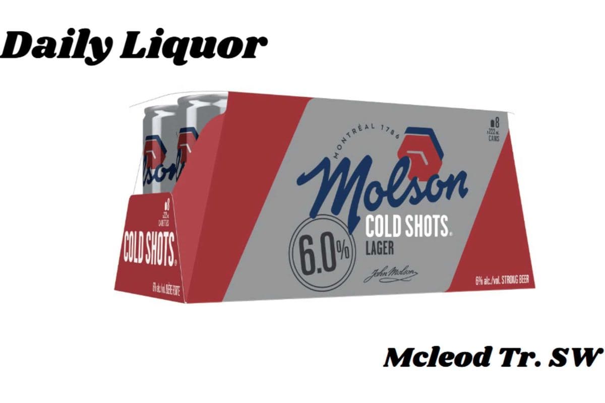 MOLSON COLD SHOTS 8PKC (1 x 8*222ML)