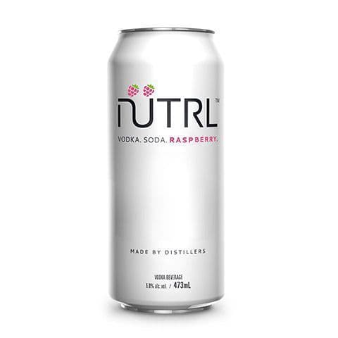 Nutrl Vodka Soda Raspberry 473ml