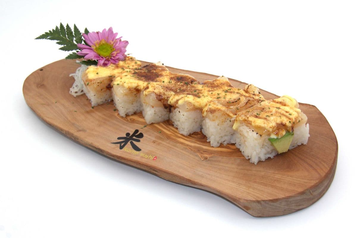 TS10. Scallop Oshizushi