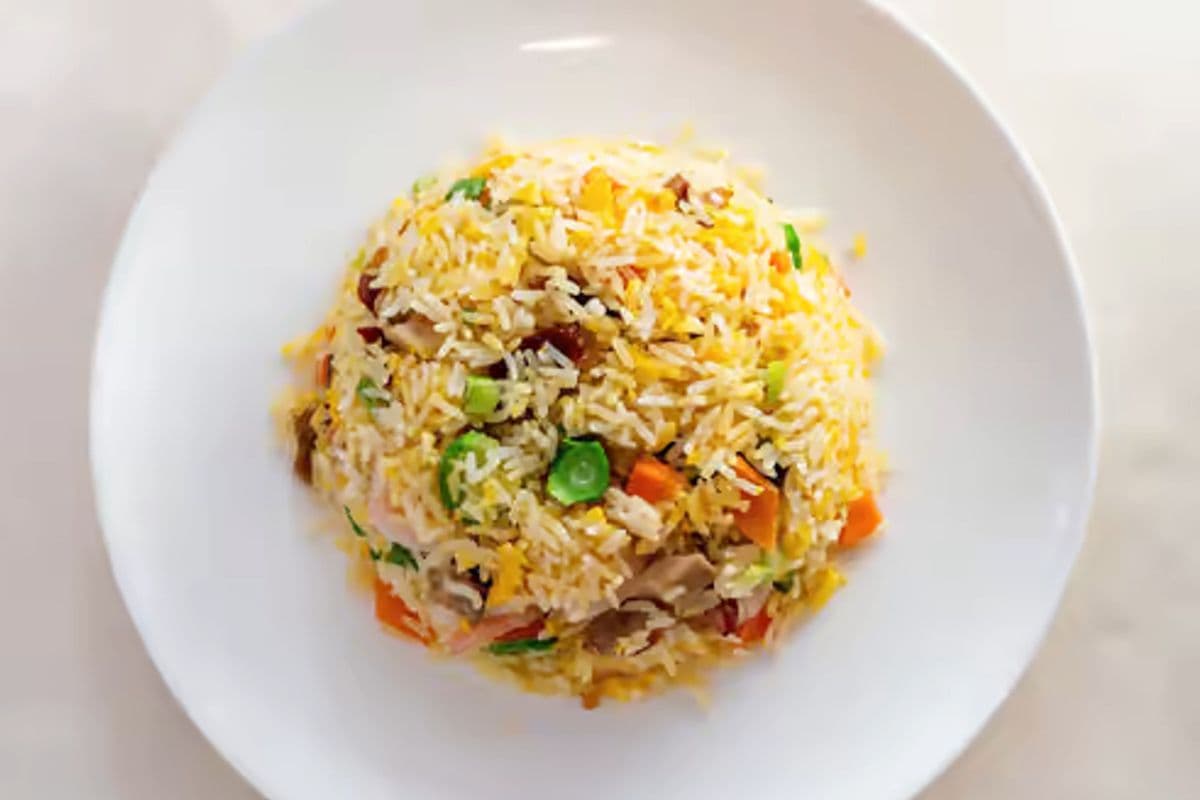Shrimp and BBQ Pork Fried Rice 揚州炒飯