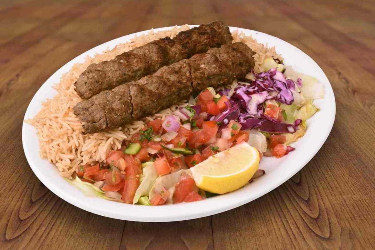 Kofta Kabob Dinner (Ground Beef)