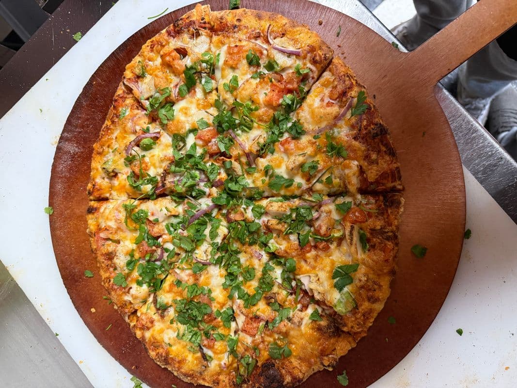 Tandoori Chicken Pizza