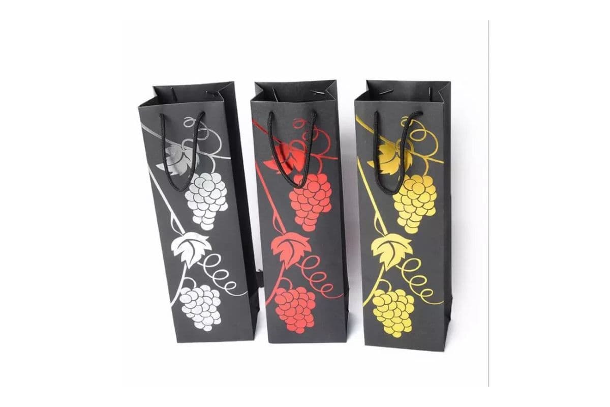 Wine Gift Bag (1 Bag) (Assorted)