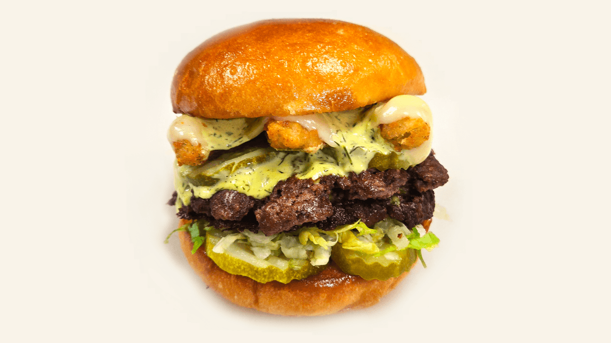 Crispy Pickle Burger Combo