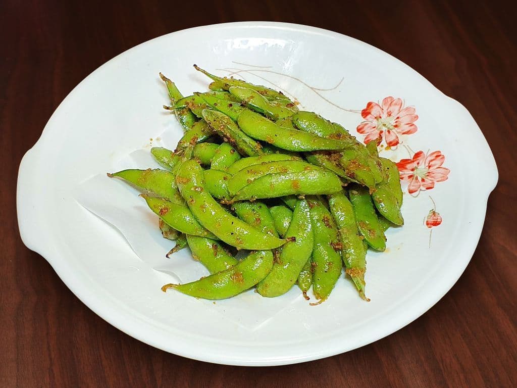 Garlic Buttered Edamame