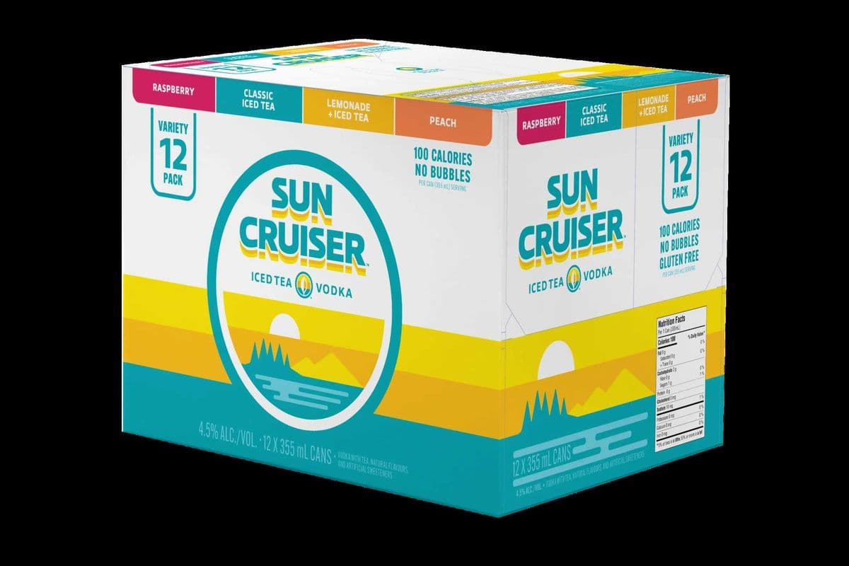 129449. SUN CRUISER VARIETY 12PK CAN (1 x 12pc)