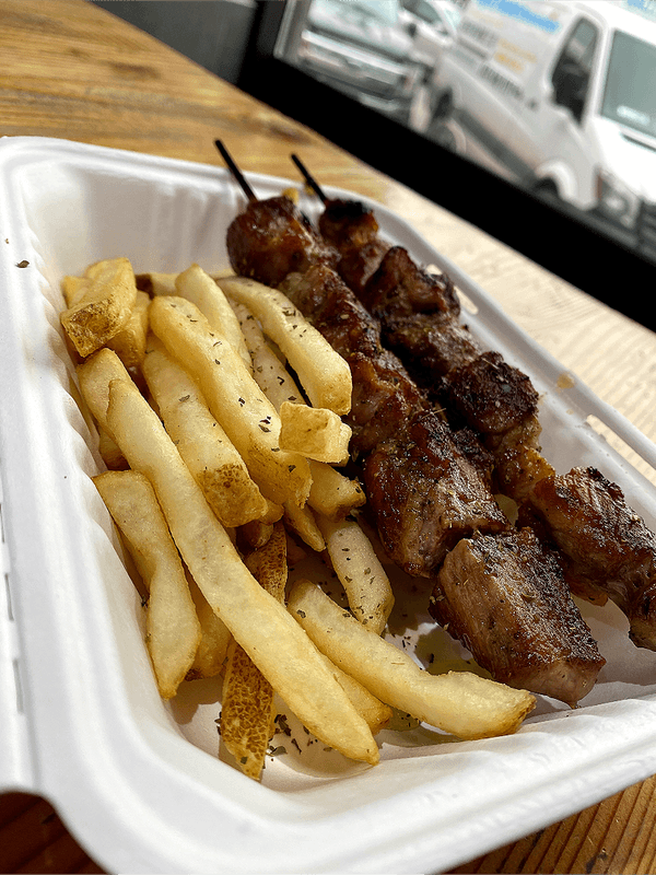 Pork Souvlaki Stick 5oz (1 pc)