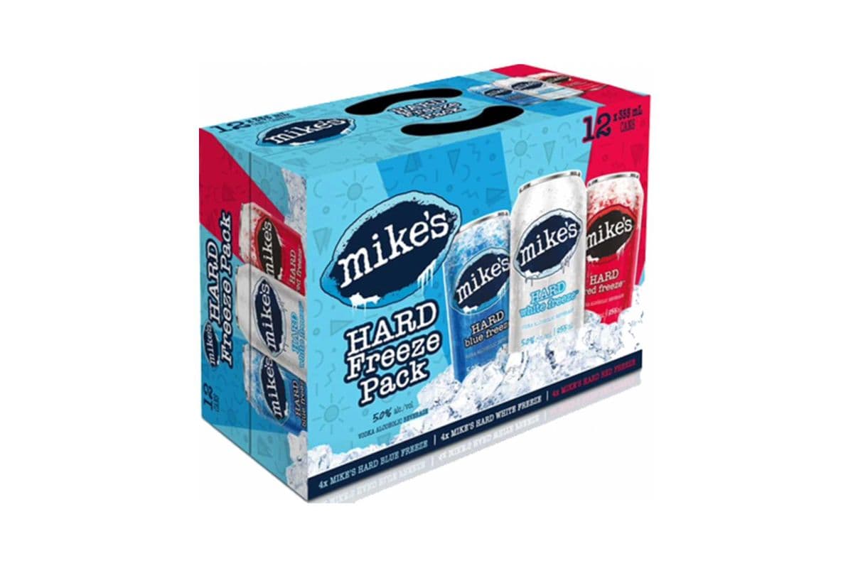 Mike's Hard Freeze Pack (12 x 355 ml Cans)