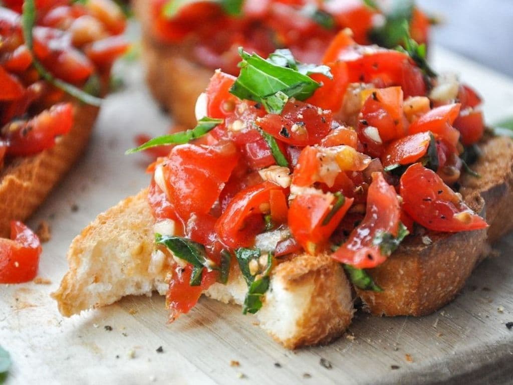 Bruschetta.