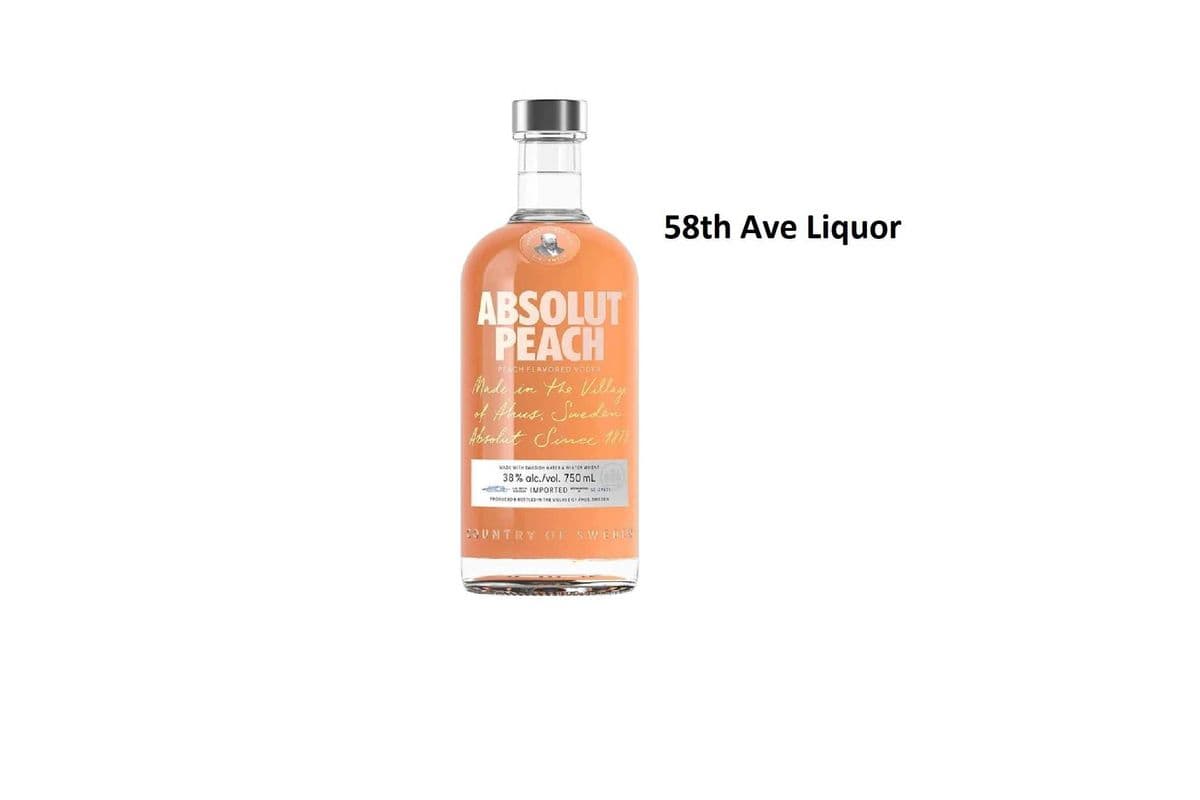 ABSOLUT PEACH (1 x 750 ML )