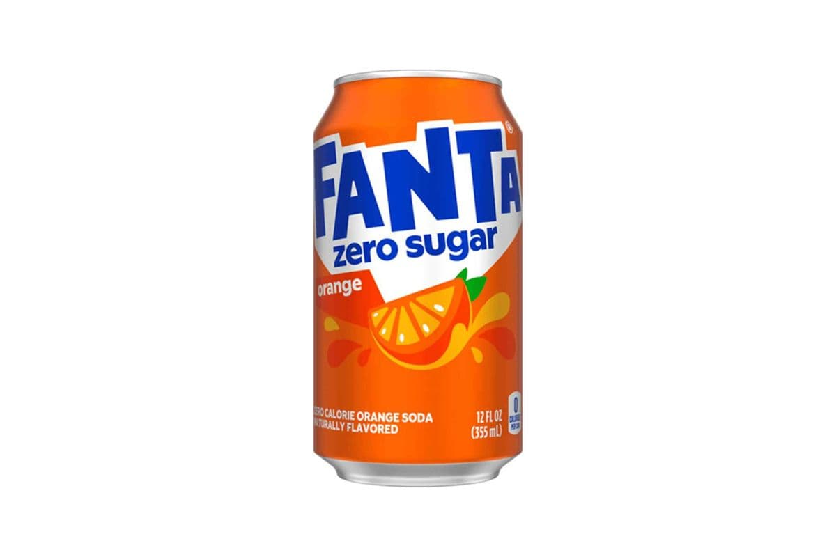 Fanta Orange Zero Sugar 355ml (355ml)